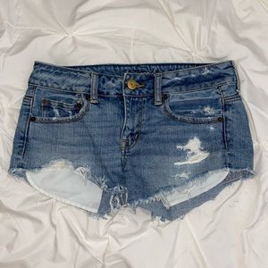 american eagle jean short ✨